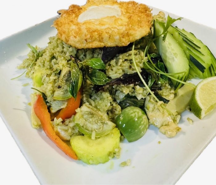 green curry fried rice