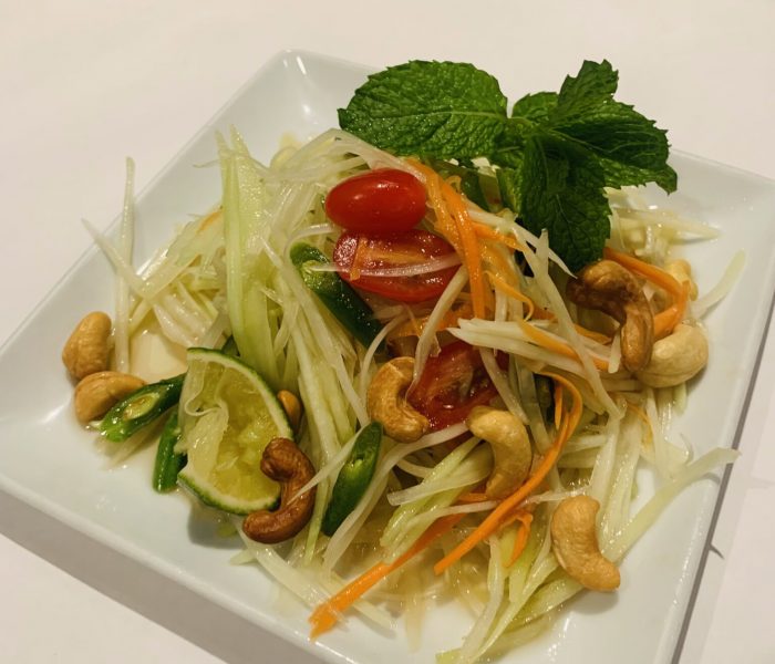 green papaya salad
